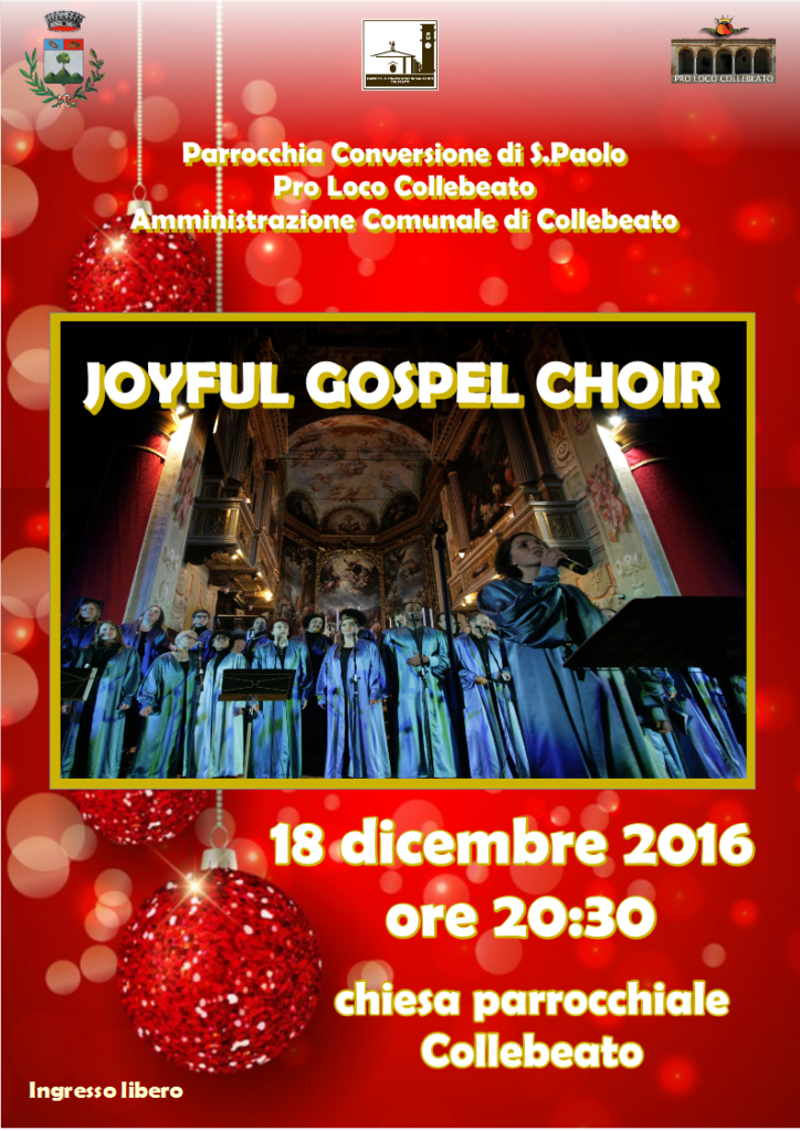 CONCERTO GOSPEL 2016